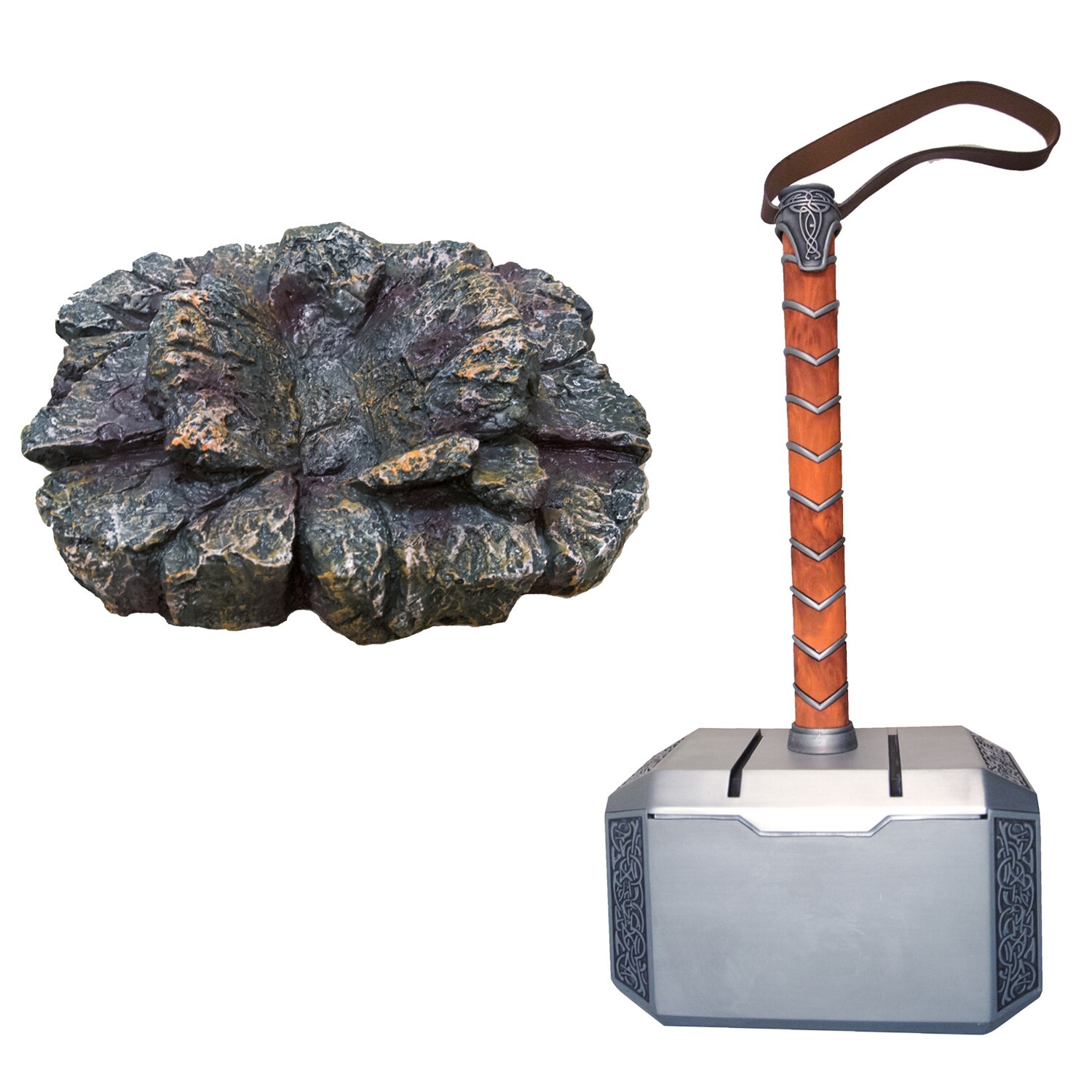 Replica Metal Mjolnir Thor Solid Adult Hammer Collectible Full Size