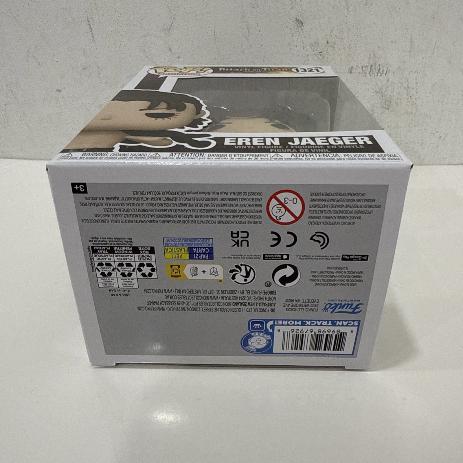 Funko Pop! Vinyl: Attack on Titan - Eren Jaeger #1321