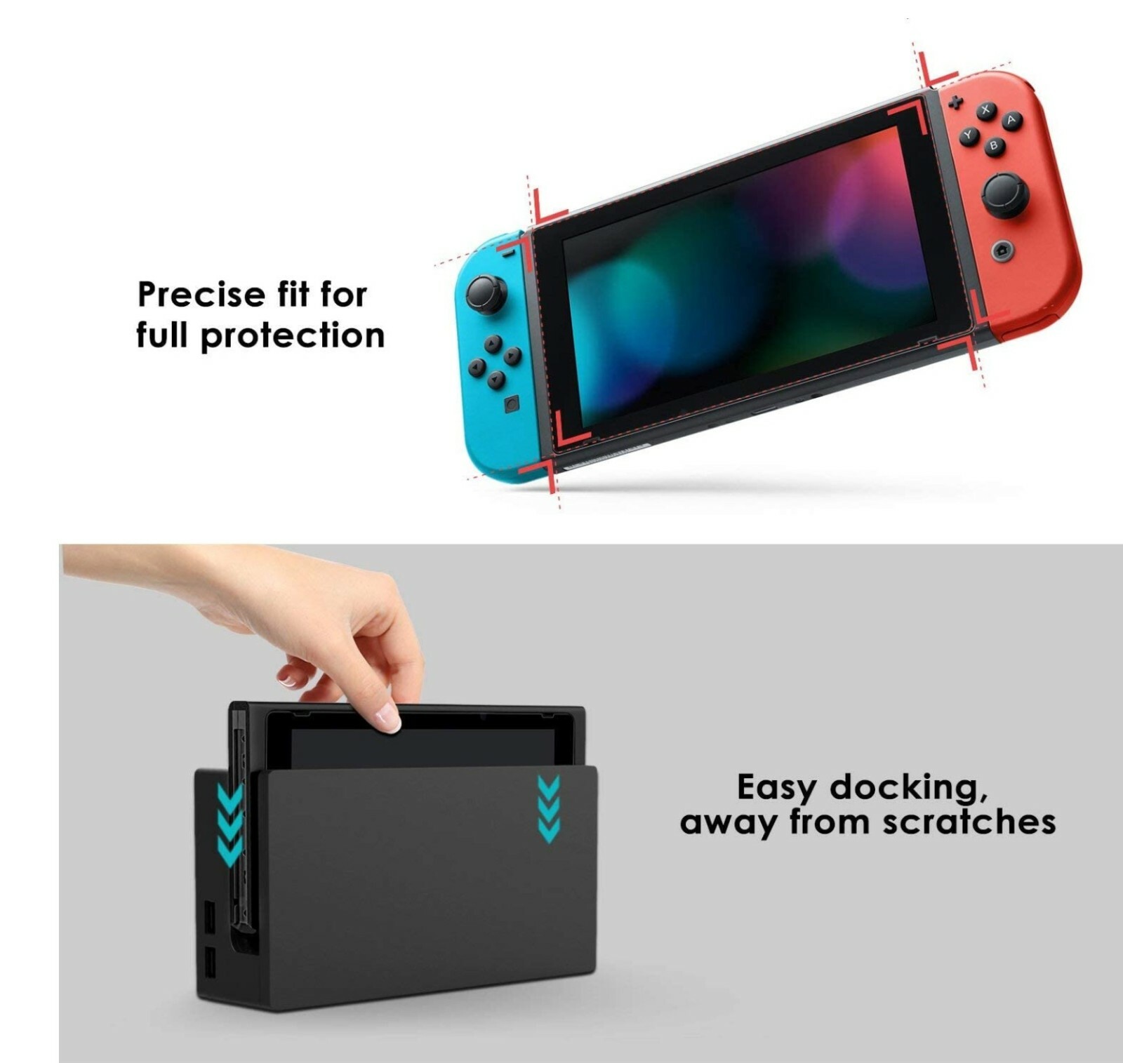 Lot of Nintendo Switch Premium Tempered Ultra Clear Glass Screen Protector