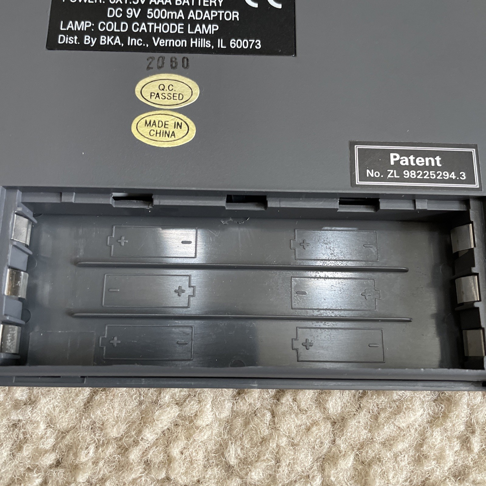 Kalt Light Panel Pad 5 x 4 Inch Screen Adapter Plug And Battery Powered