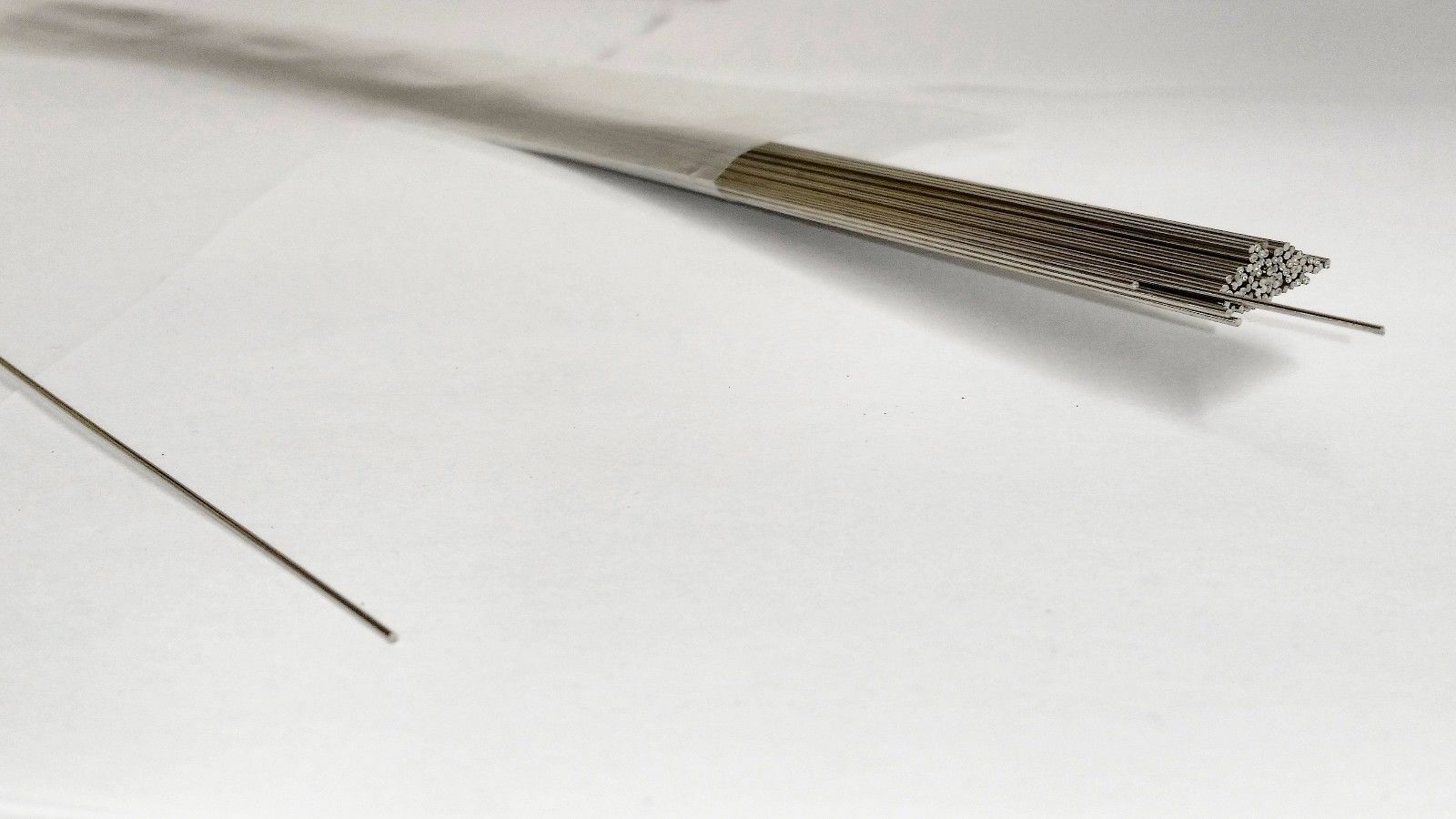 Ortho Retainer Wire Round Straight Lengths 14" Stainless Steel Dental Wires 10pk