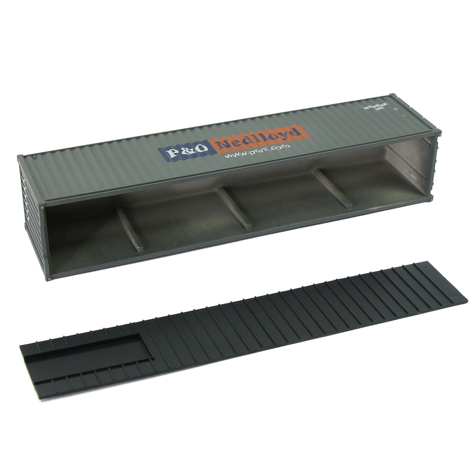 3pcs HO Scale 40ft Containers 1:87 Shipping Container Different Freight Car Lot