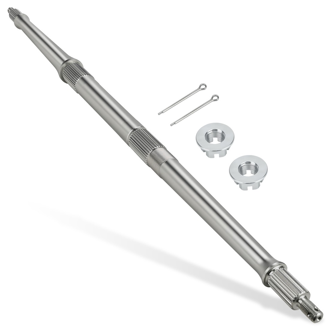 Rear Axle Shaft & Wheel Hubs Kit for Yamaha Banshee 350 YFZ350 1987 1991-2006