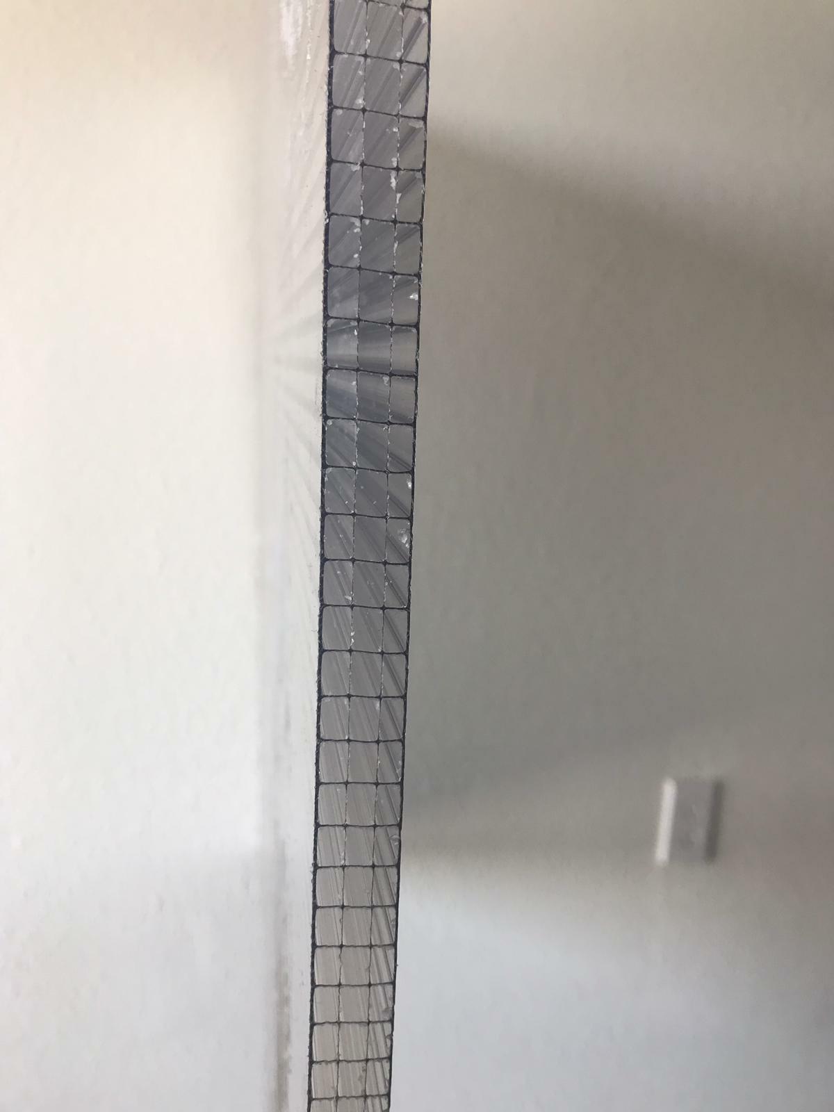 PAC OF 2 PANELS 24'' x 48'' x 8 mm (5/16) CLEAR POLYCARBONATE SHEETS +H CONNECT