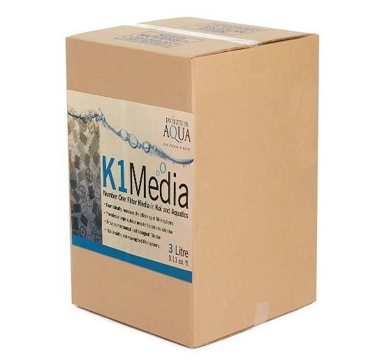 Evolution Aqua K1 MEDIA - 3 Liters  Award‑Winning Moving Bed Technology