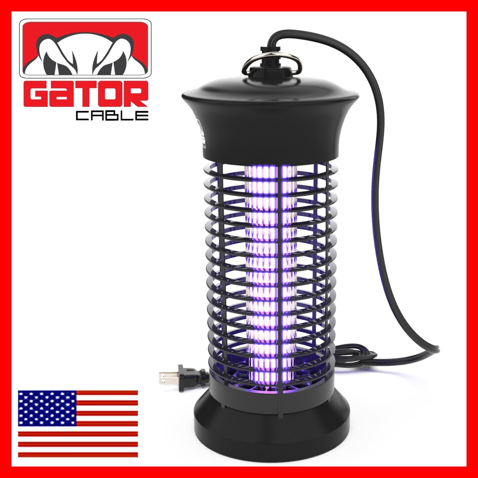 Electric Mosquito Insect Fly Bug Zapper Killer LED Light Trap Pest Control Lamp