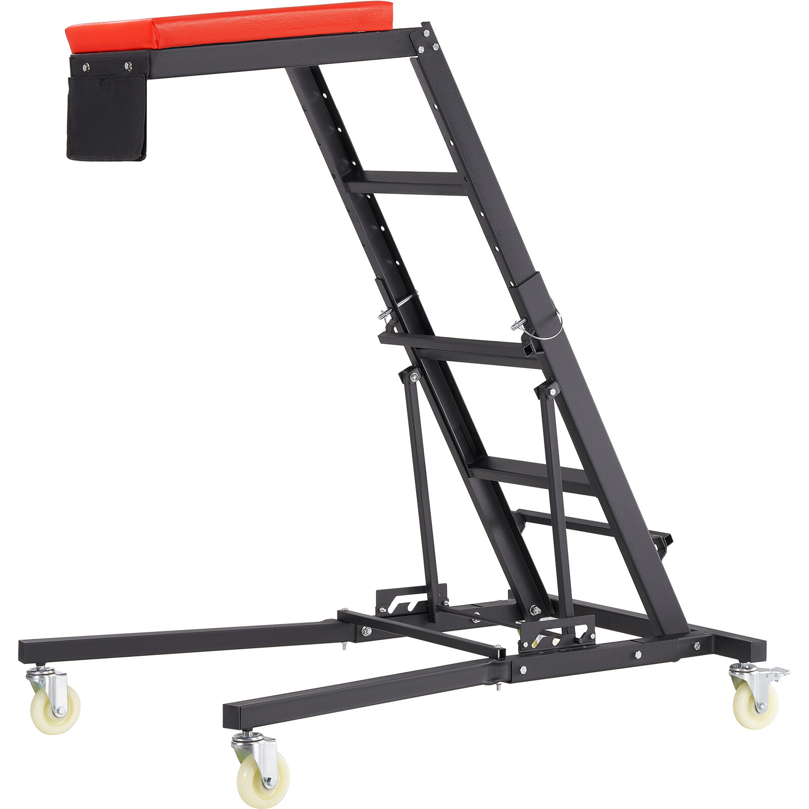 VEVOR Automotive Topside Creeper 400LBS Adjustable Height Movable with 4 Wheels