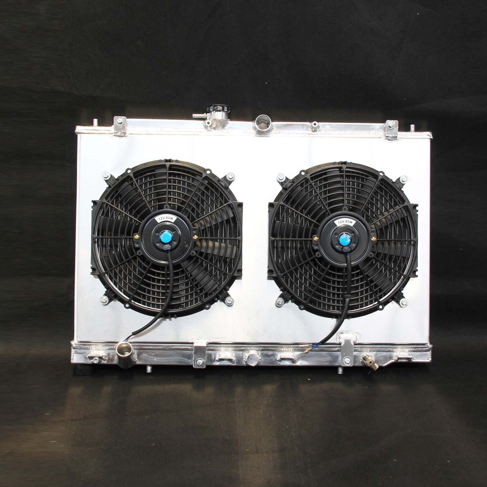 Aluminum 2Row Radiator With Fan Shroud For Acura 2001-2003 CL/TL 3.2L V6 2375 MT
