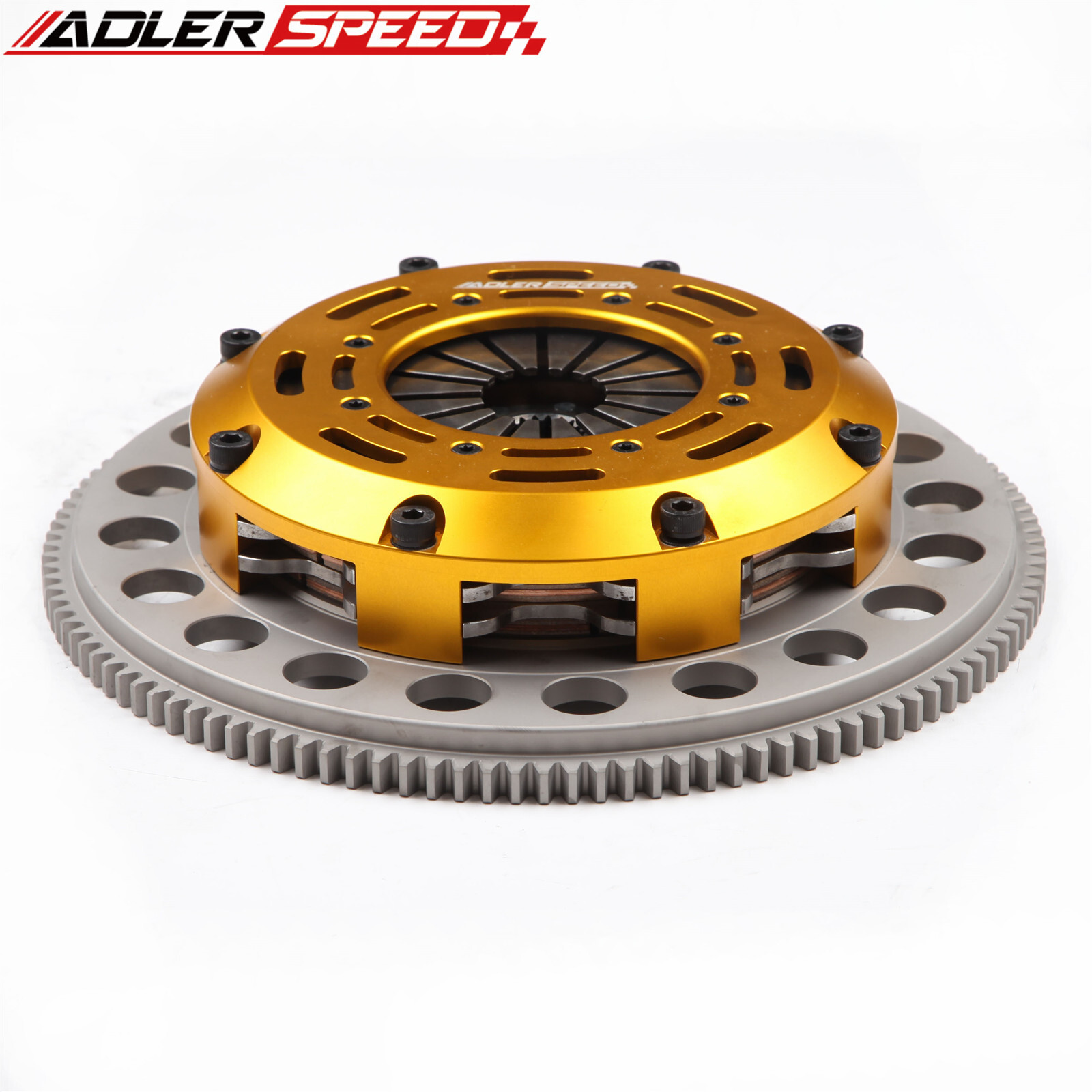 Race Clutch Twin Disc Kit & Flywheel For 05-10 SCION tC xB 2.4L 2AZ-FE Medium WT