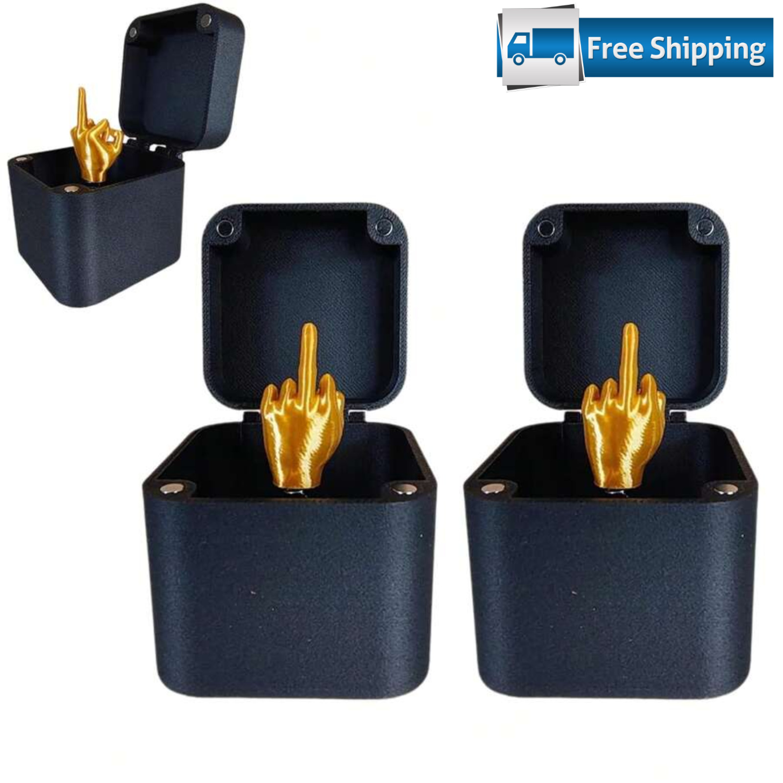 Prank Hand Pop-Up Gift Box 1pcs Middle Finger Double Prank Surprise Gift Box