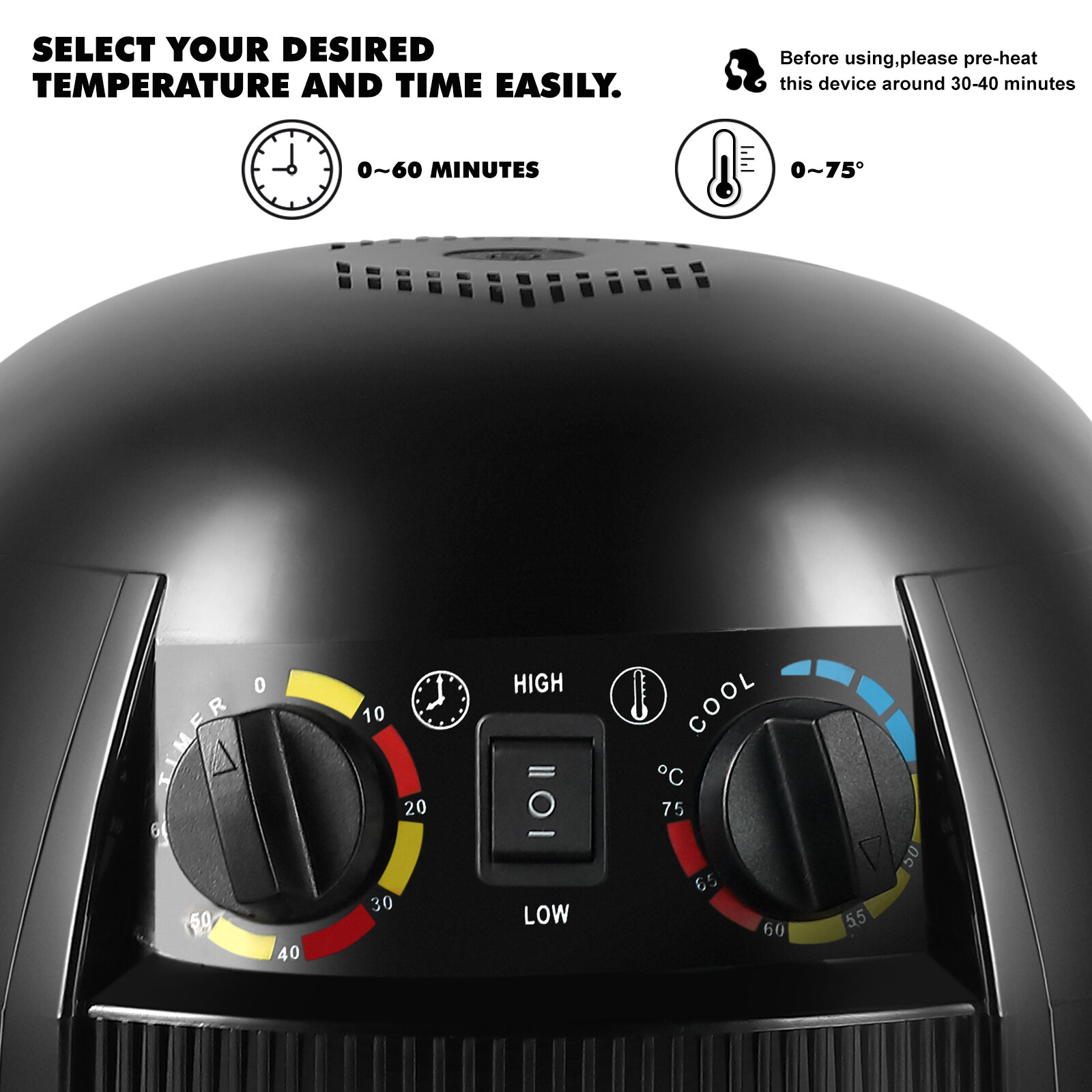 Professional Salon Bonnet Stand-up Hair Dryer Hood Hairdressing Beauty Styling