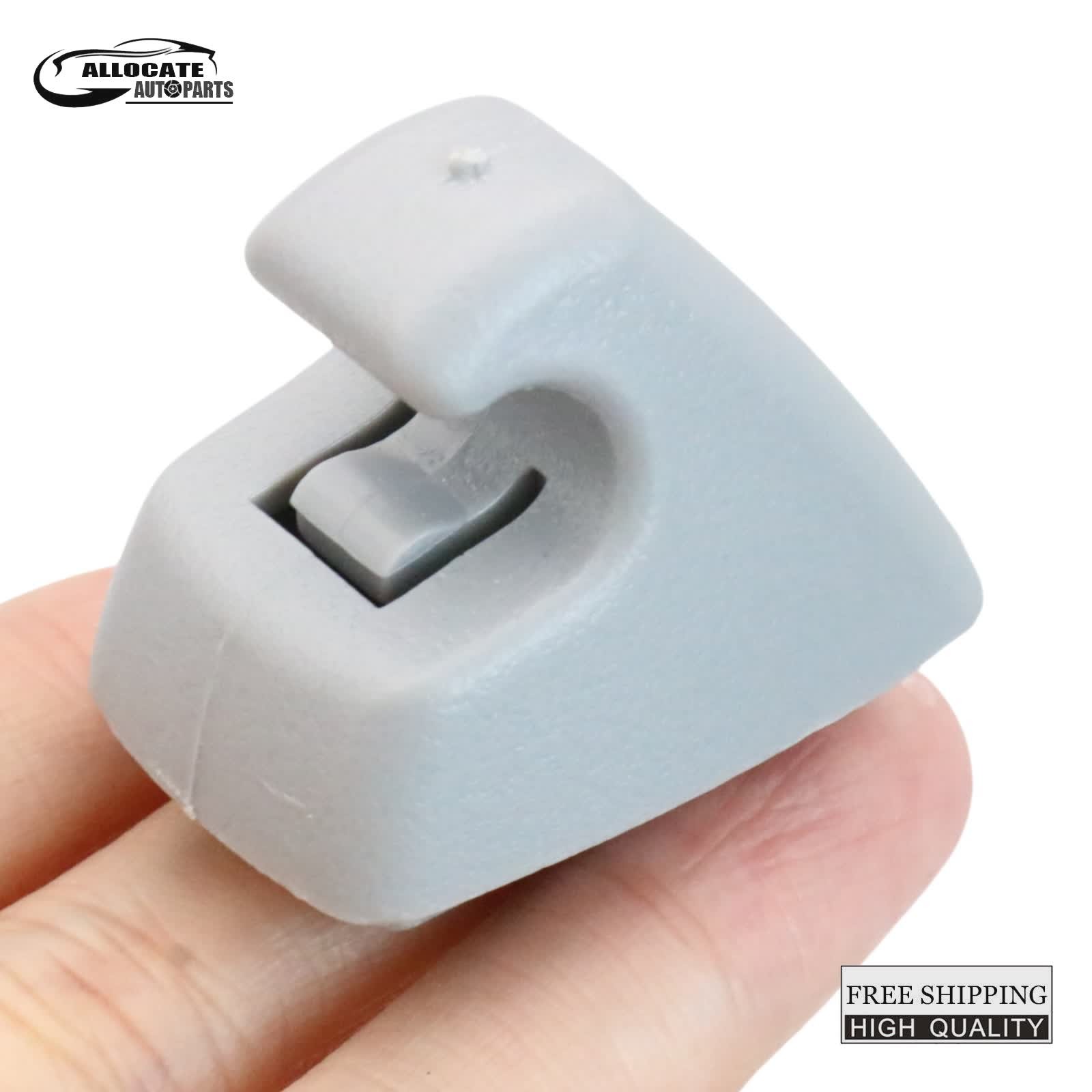 2X For Chevrolet Suburban 2500 1500 Tahoe Gray Car Sun Visor Hook Clip 15882854