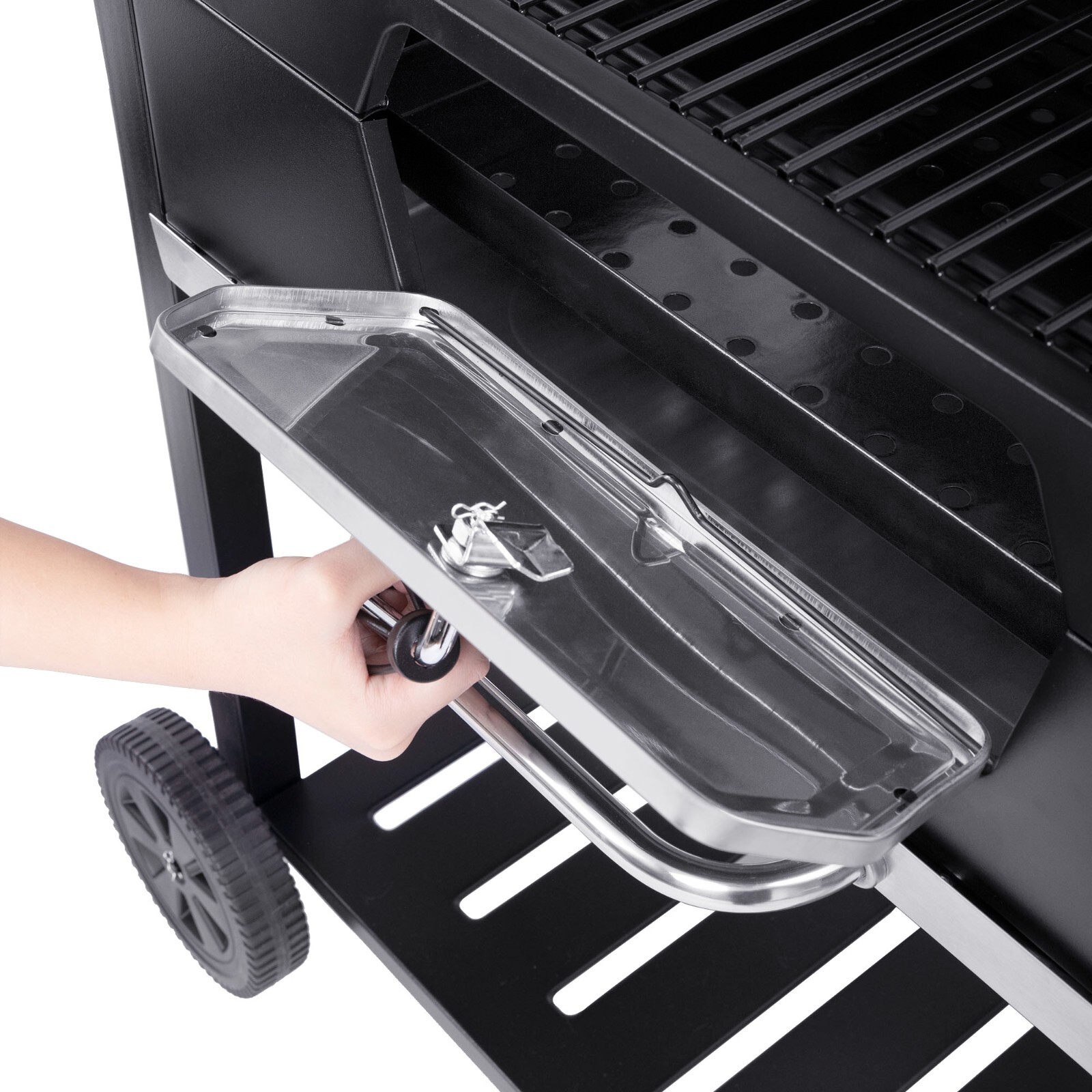 Royal Gourmet Deluxe Charcoal Grill Large Smoker Outdoor Backyard BBQ Party