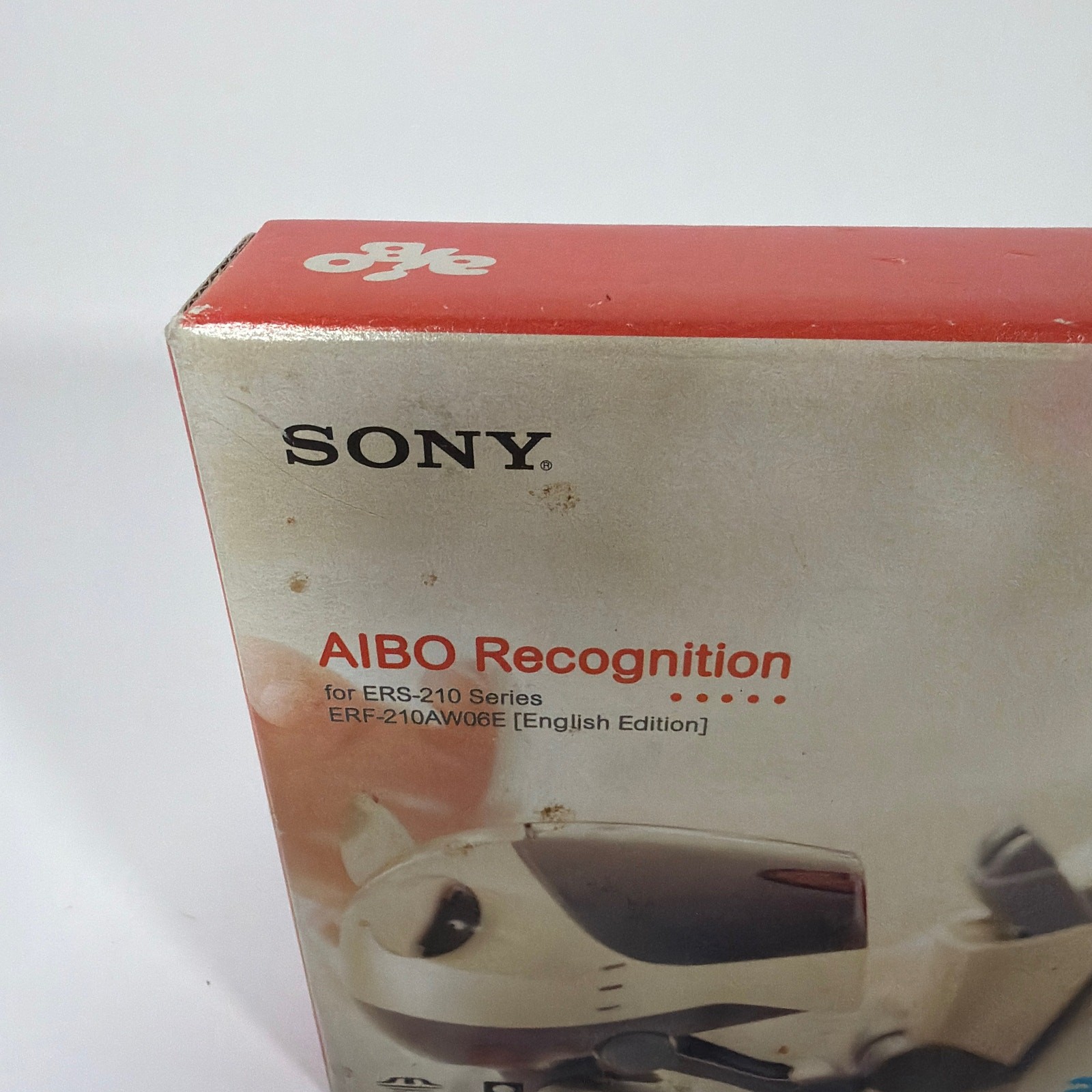 Sony AIBO Recognition ERF-210AW06E Original Box and Manuals Only