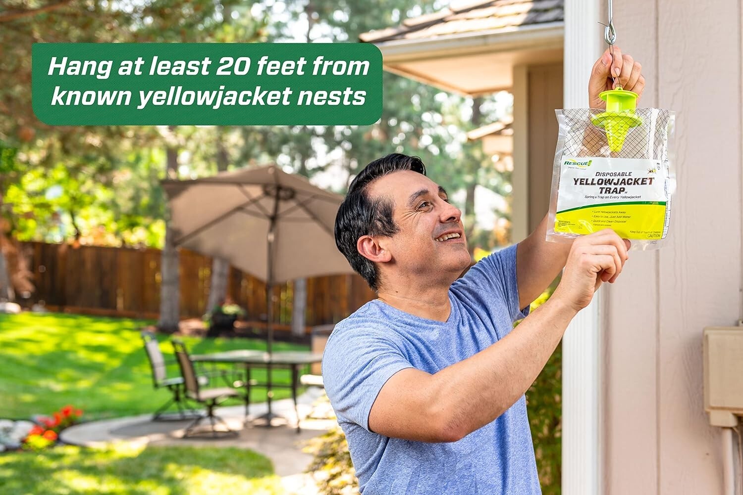 RESCUE! Disposable Yellowjacket Trap - East of The Rockies - 24 Traps