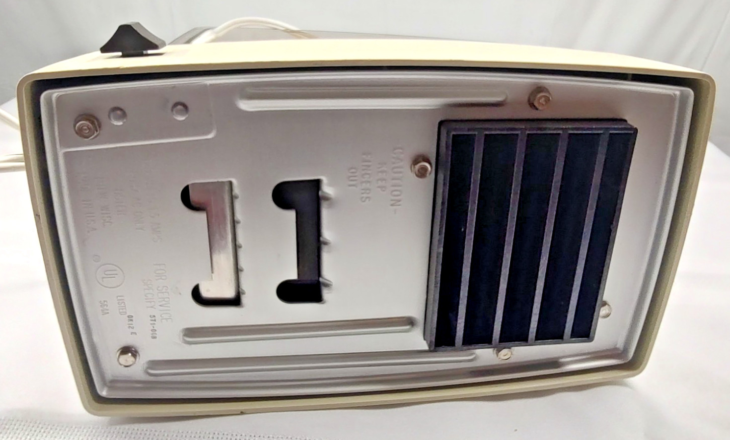 Oster Snowflake Countertop Ice Crusher 564A Coarse Fine Settings Tested Working