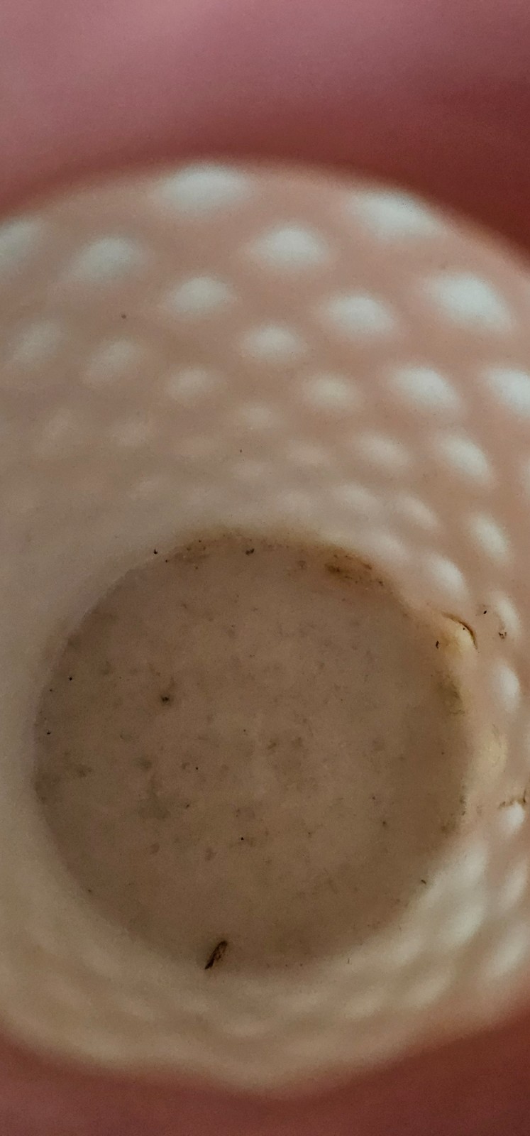 EAPG Victorian Glass Opaque Pink White Lattice Pitcher Jug