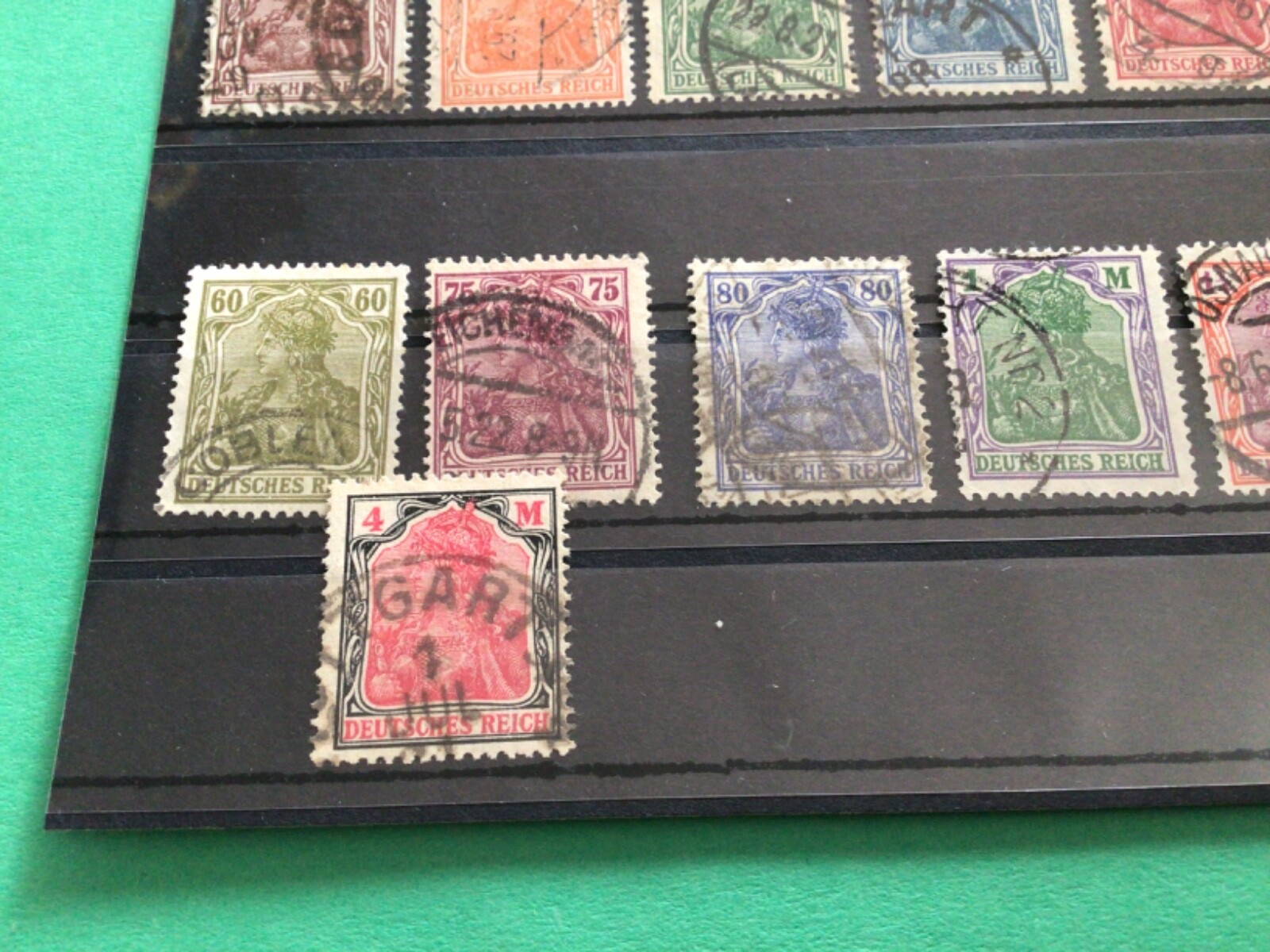 Germany 1920 new colours used from SG 140-152 A18361