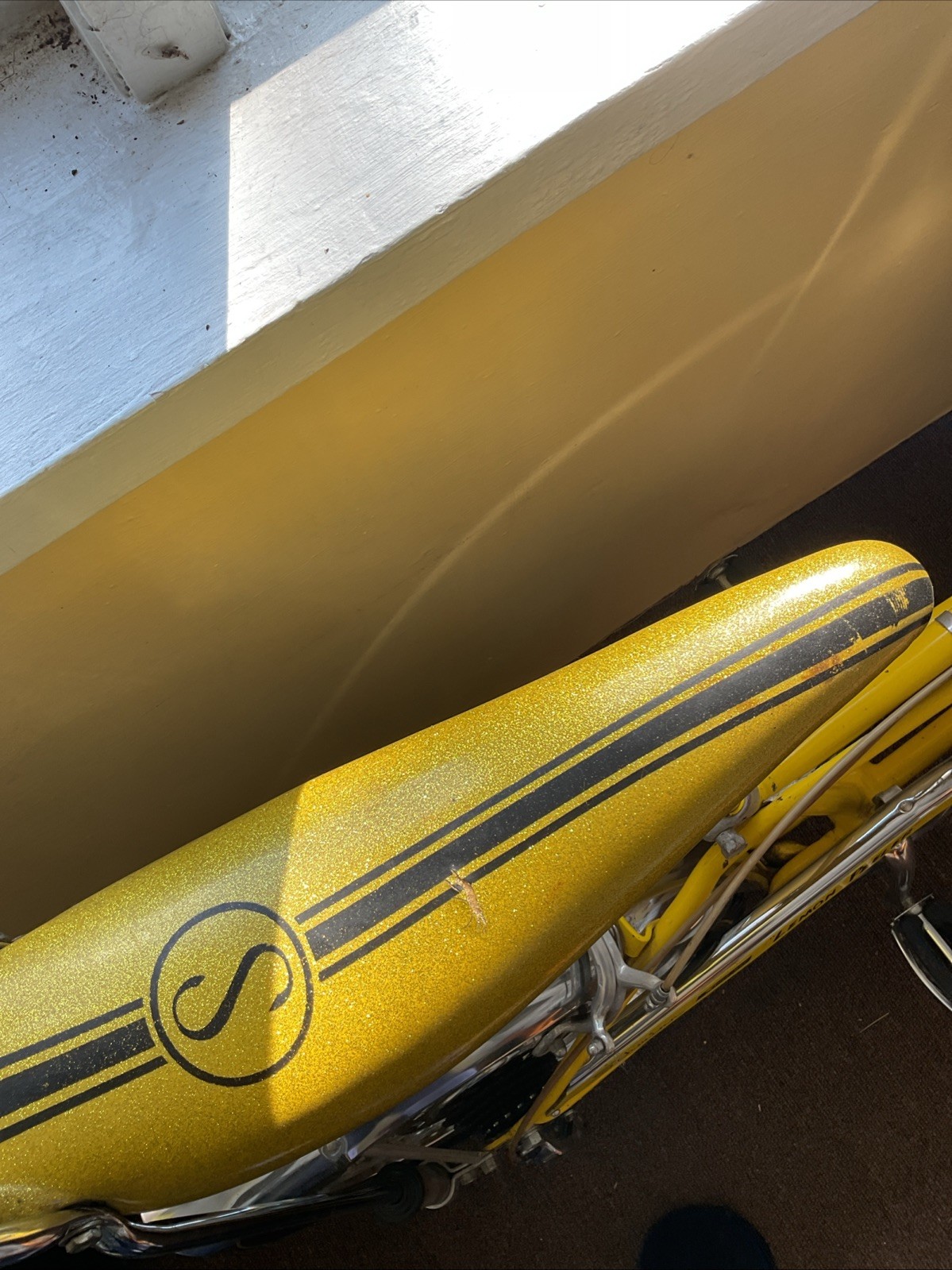 Vintage Aug 1969 Schwinn Stingray Krate Lemon Peeler Muscle bike 5 Speed