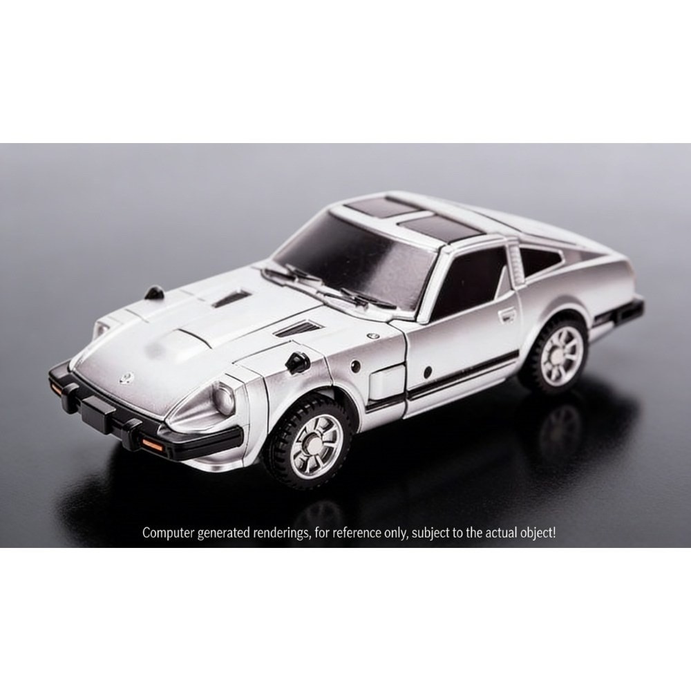 Newage NA H04G Silverstreak Black Rain Gunner Transforming ToyFigure Collectible