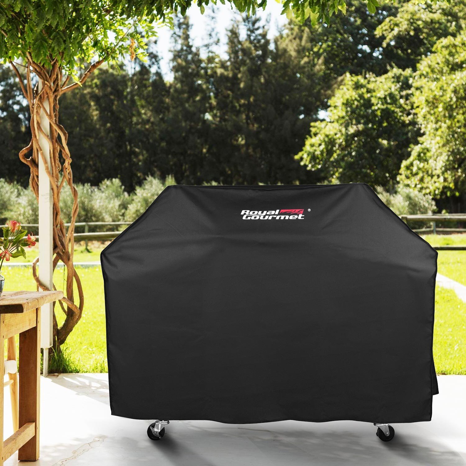 Royal Gourmet Barbecue Grill Cover Durable Water UV Resistant Weather Protection