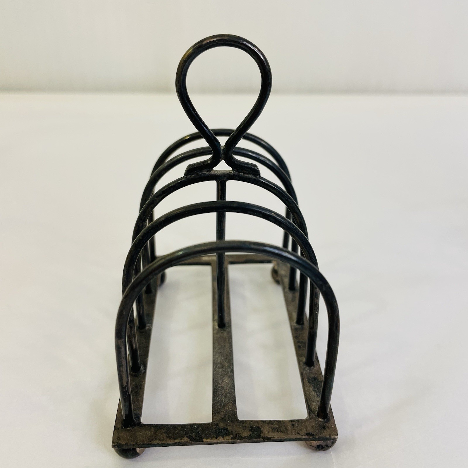 William Hutton Sheffield Sterling Silver Toast Rack with Feet 92g Hallmarked