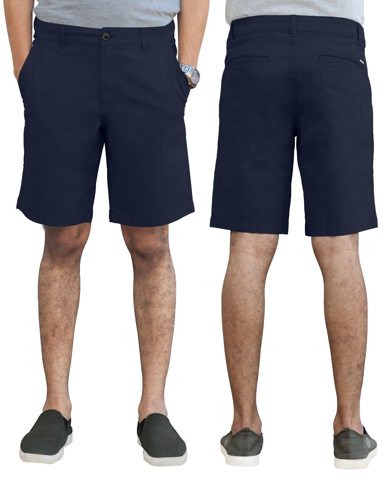Men's Regular-Fit Flat-Front Comfort Short