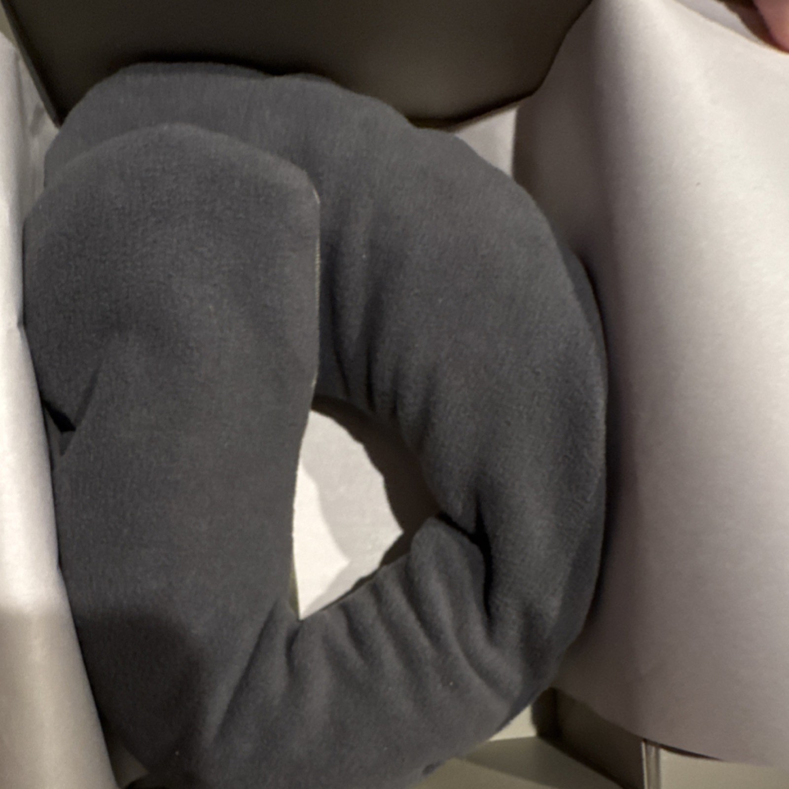 TARA Herbal-Ease Neck Pillow Slate Gray Aromatic Cinnamon Spice