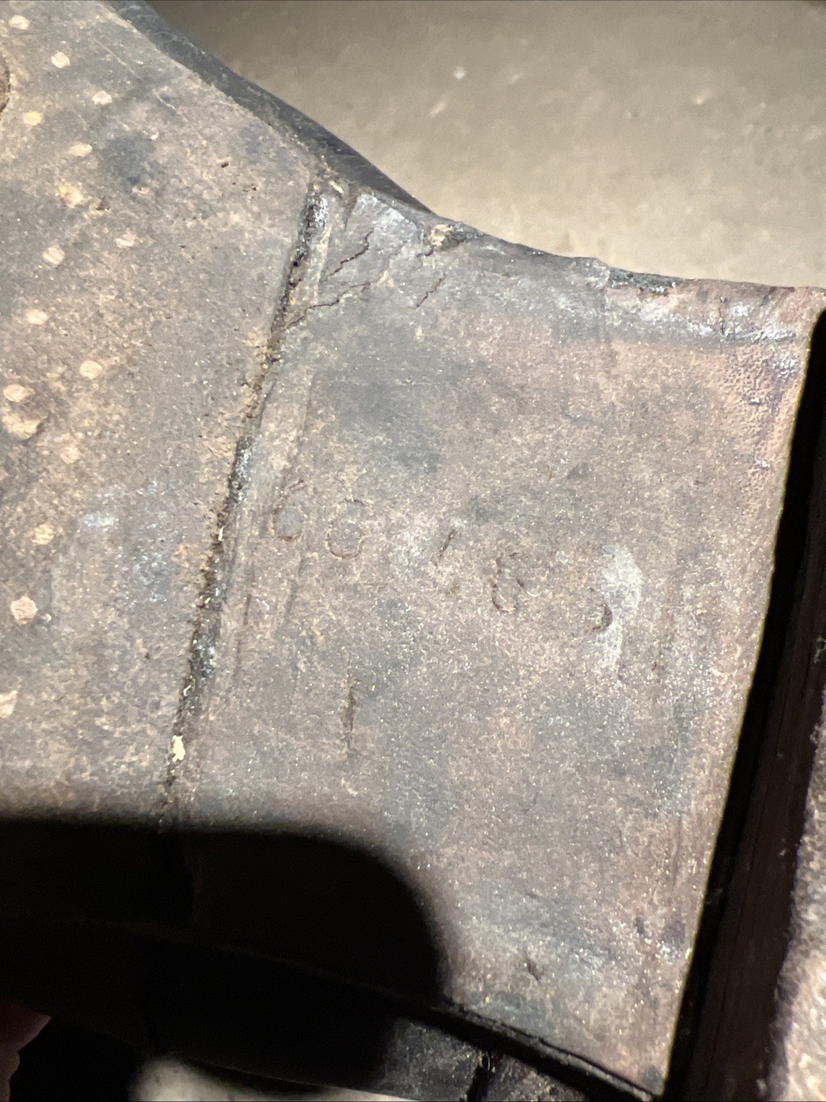 WW2 German Sentry Boots Wool / Leather Original (FF552