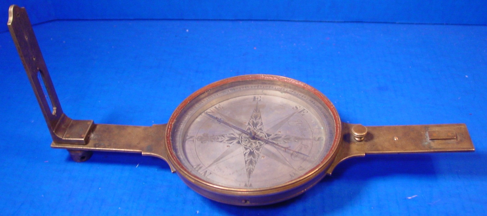 1740 John Gilbert Plain Compass + Original Box - Rare 18th Century Compass