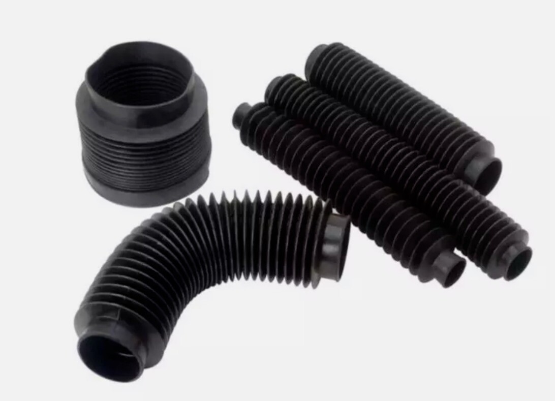 1x Rubber Corrugated Sleeve Flexible Moulded Bellows Resistant Dust Cover Tubes