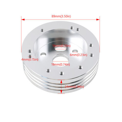 for Flaming River Ididit GM Chevy 5 & 6 Hole Billet Steering Wheel Hub Adapter