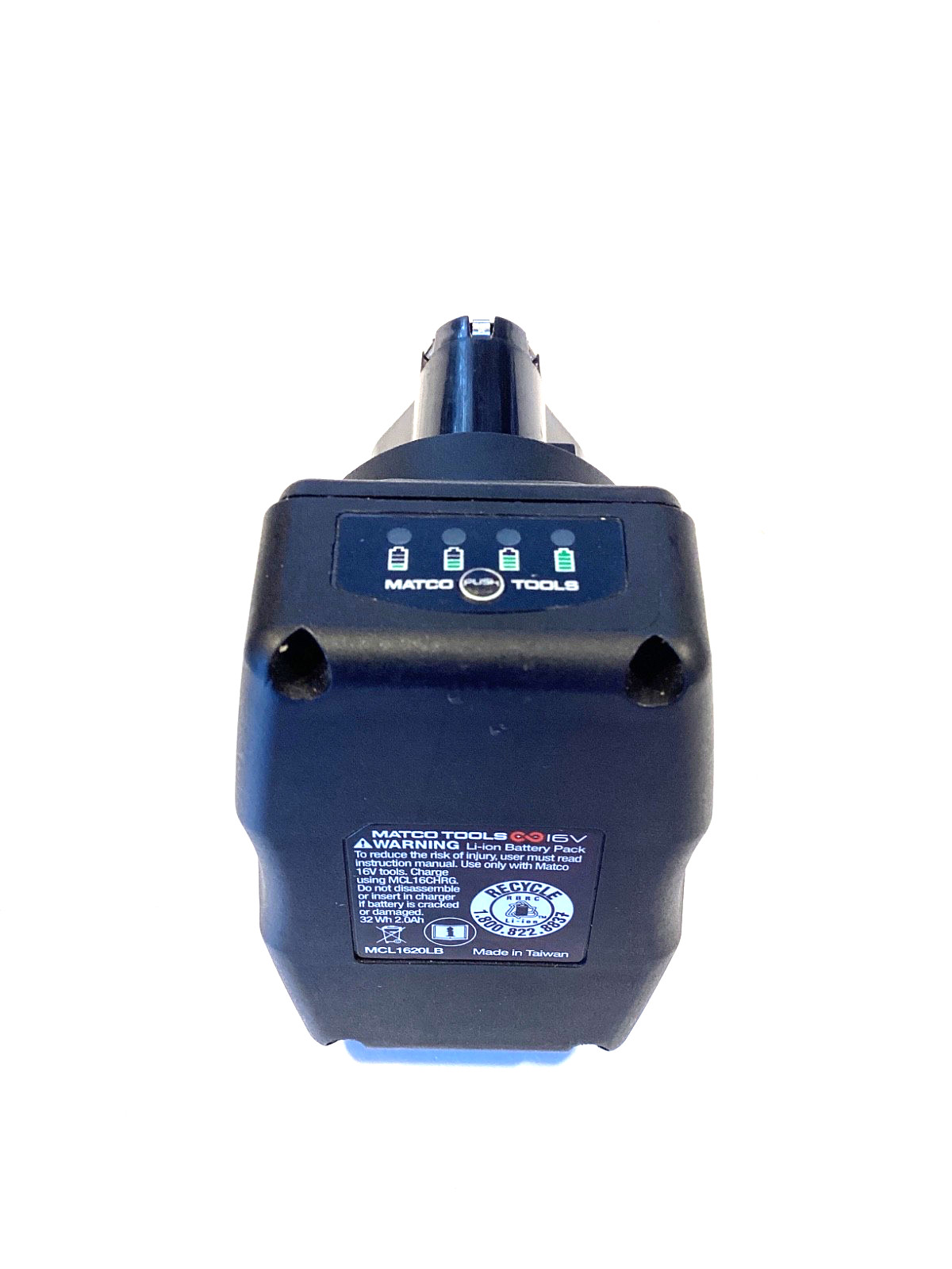 Matco 3/8” Drive 16 Volt Brushless Cordless Stubby Impact Wrench MCL1638SIW NICE