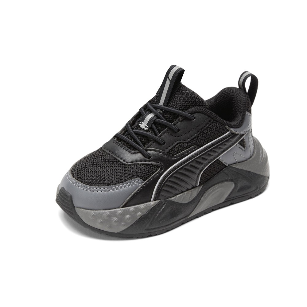 PUMA RsTrck Slate Lace Up Toddler Boys Black Sneakers Casual Shoes 39158301