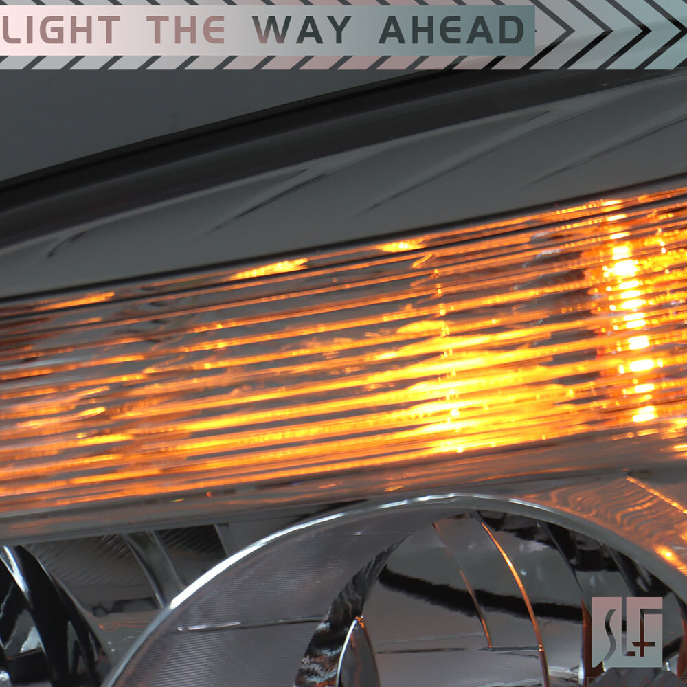 For 2010-2015 Chevy Equinox LT/LS Headlight Halogen Type LH + RH Chrome