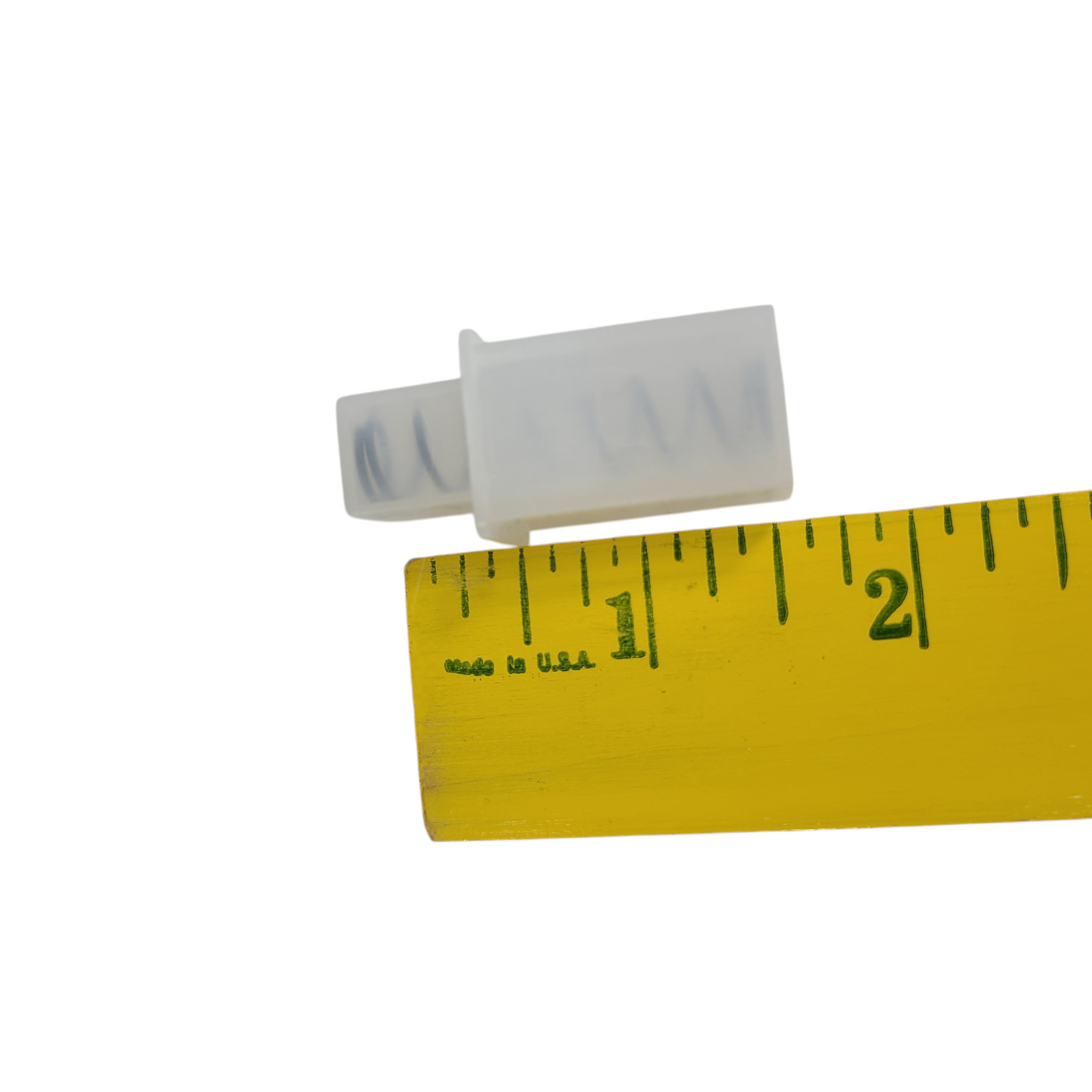 Clear Acrylic Towel Bar Rod Spring Rack 24 inch Mid Century Modern Vintage Retro