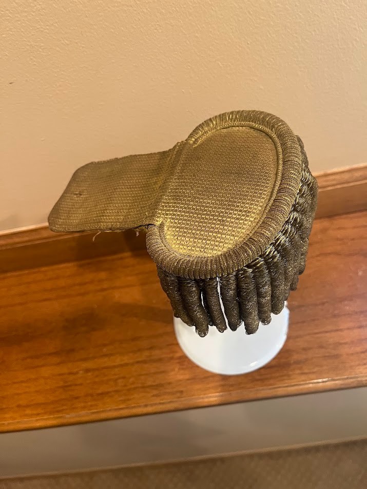 Epaulets US Army NY Buttons Likely Pre-1872 & Civil War for Major Fine Condition