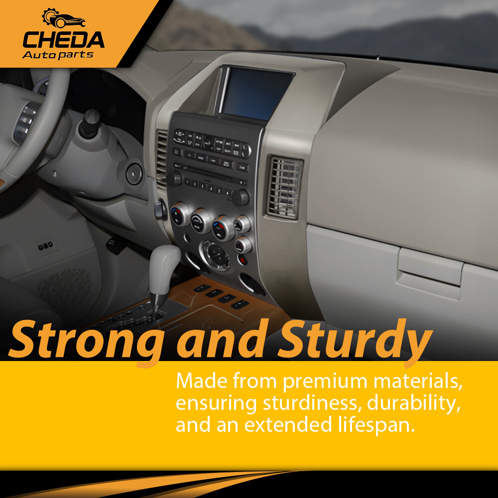 Center Dash Radio Bezel Instrument Panel Gray Fit For 2004-2007 Infiniti QX56