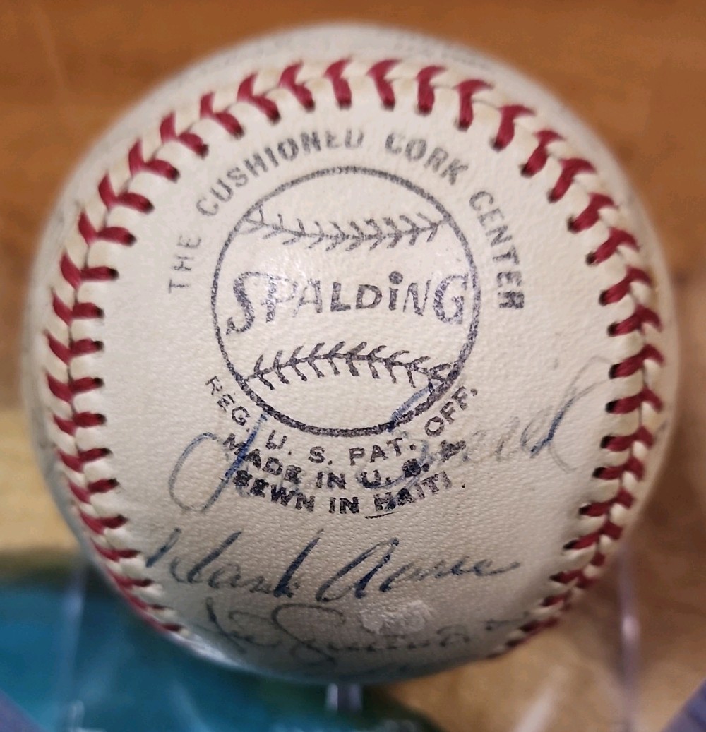 ⚾️1972 All-Star Team Signed Baseball! Clemente/Mays Sweet Spot! Hank Aaron*JSA⚾️