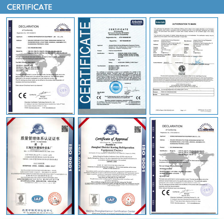 Kolice Commercial ETL 21"X21'' Square Pan Fry Ice Cream Roll Machine,90% New