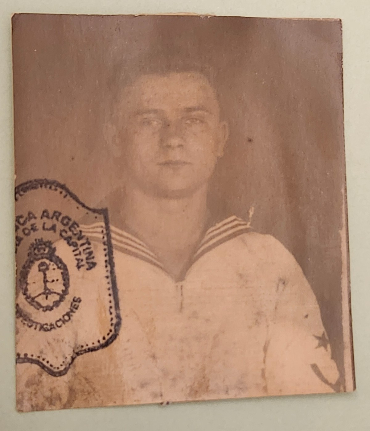WW2 Interned sailor "Admiral Graf Spee" 1940 #4