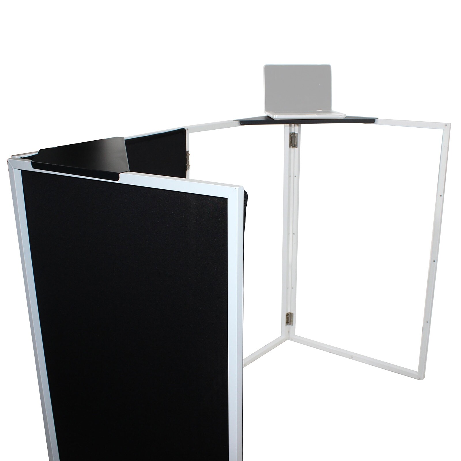 ProX XF-CSB X2 26" x 10" Black Aluminum Facade Shelves (Pair)