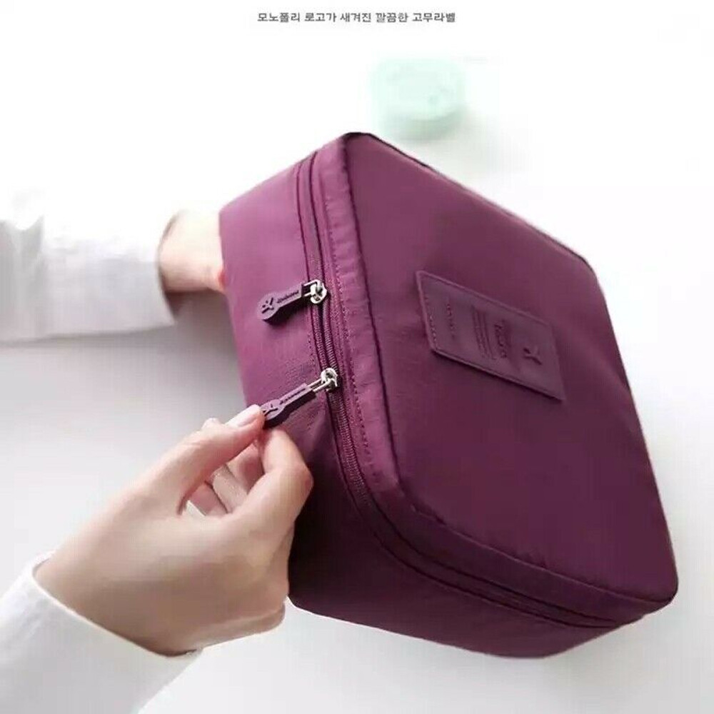 Multifunction Cosmetic Bag Makeup Case Pouch Toiletry Wash Organizer Travel Bag