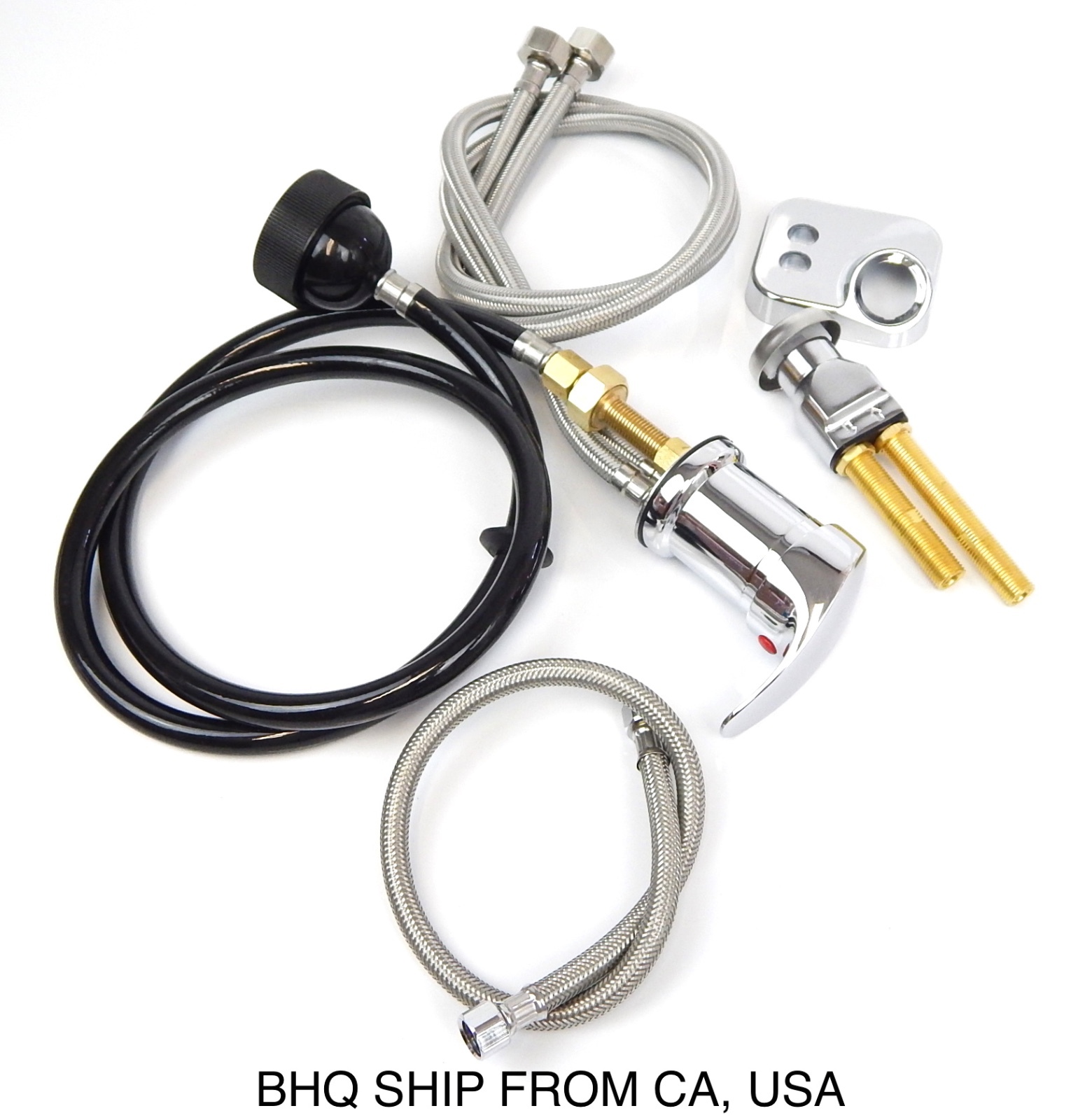 UPC Certified Salon Shampoo Bowl Faucet, Sprayer & Vacuum Breaker