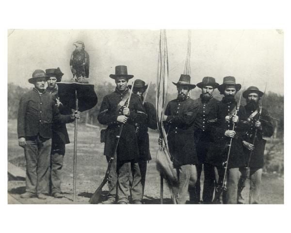 Original Civil War Union Hardee "Jeff Davis" Hat