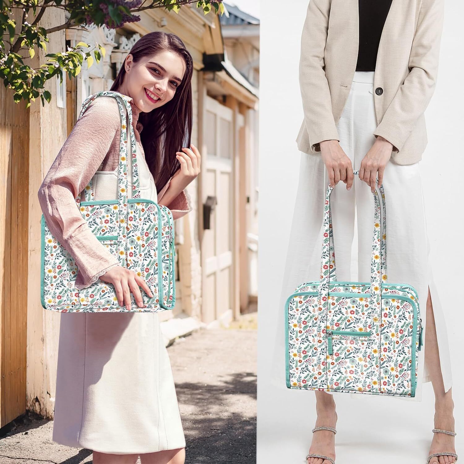 Sewing and Craft Supplies Storage Tote, Large Capacity Travel Packing Organizer