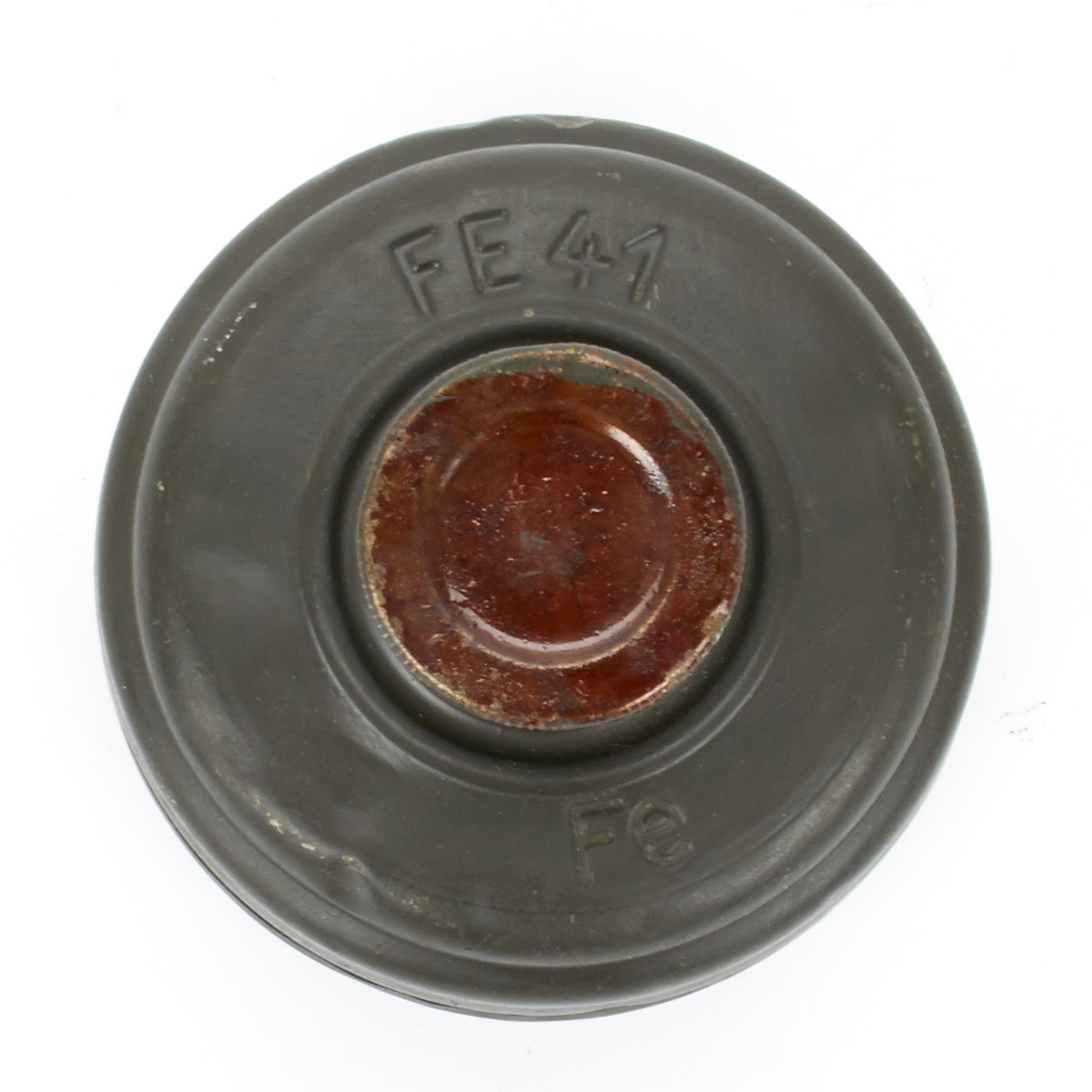 German WWII M-38 Gas Mask Filter Can