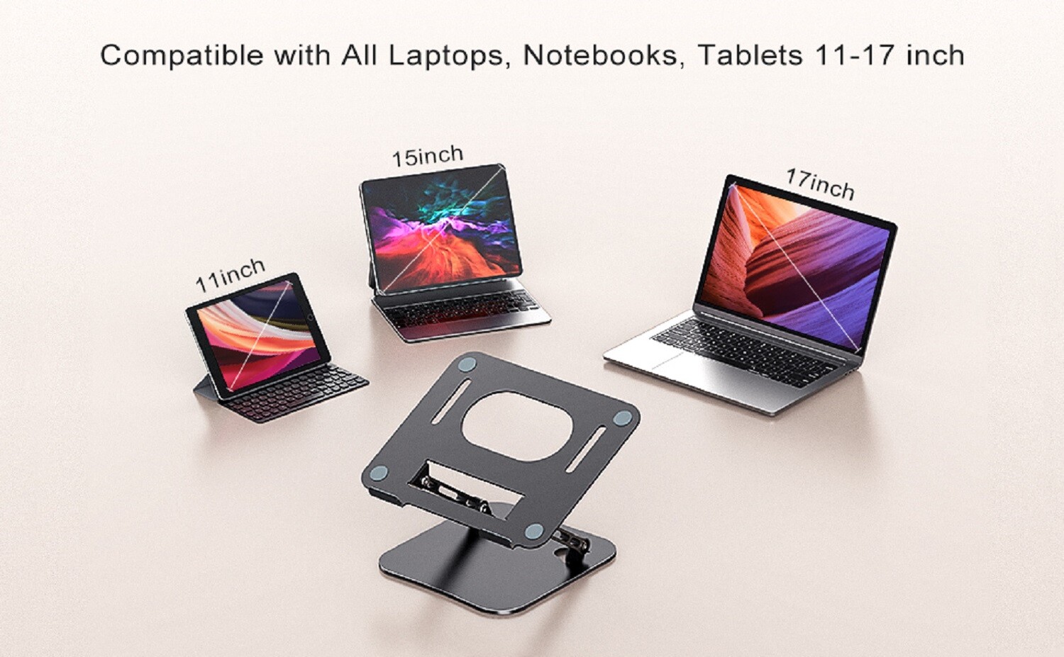 Portable Laptop Stand Holder Adjustable Laptop Stand Notebook Holder for Desk