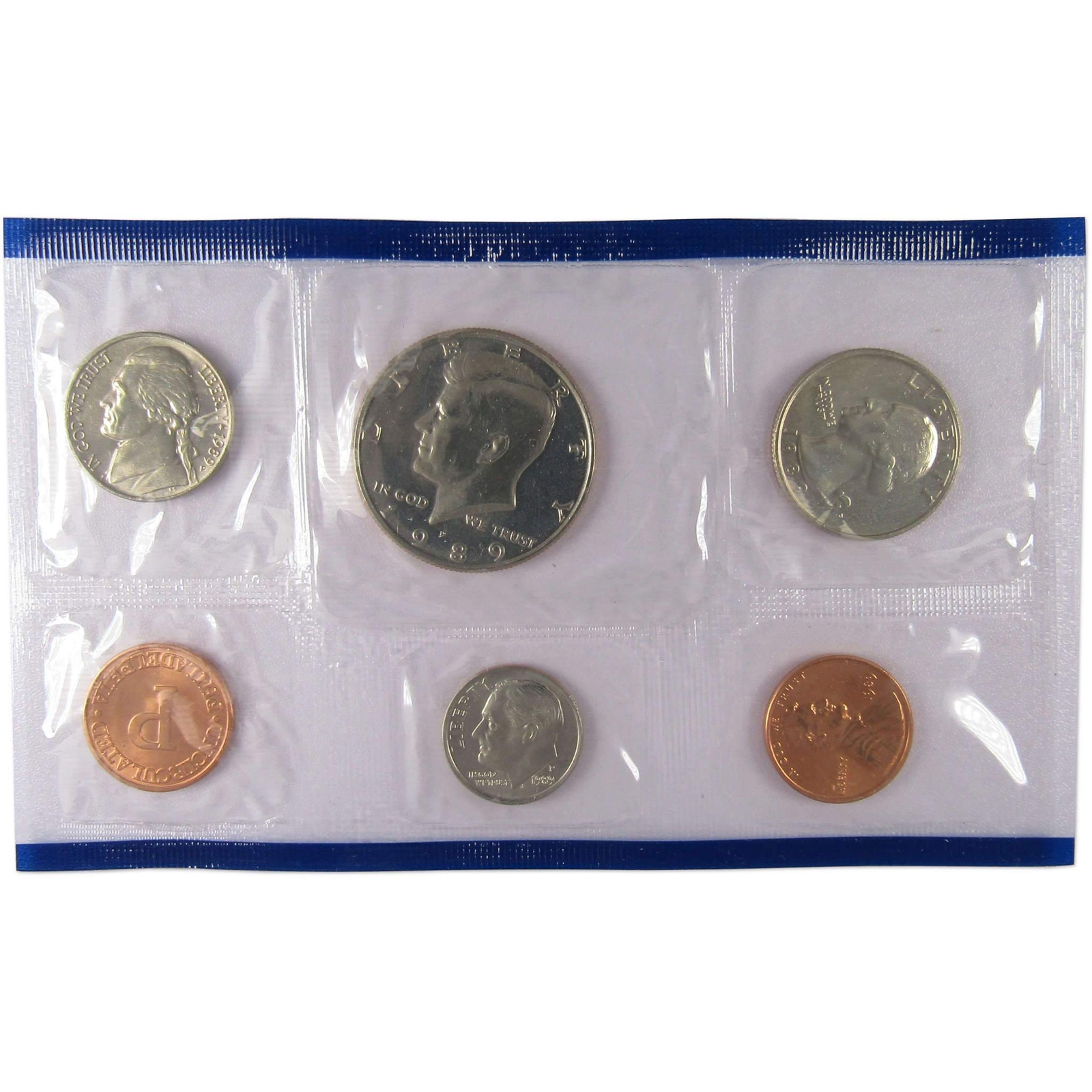 1989 Uncirculated Coin Set U.S Mint Original Government Packaging OGP