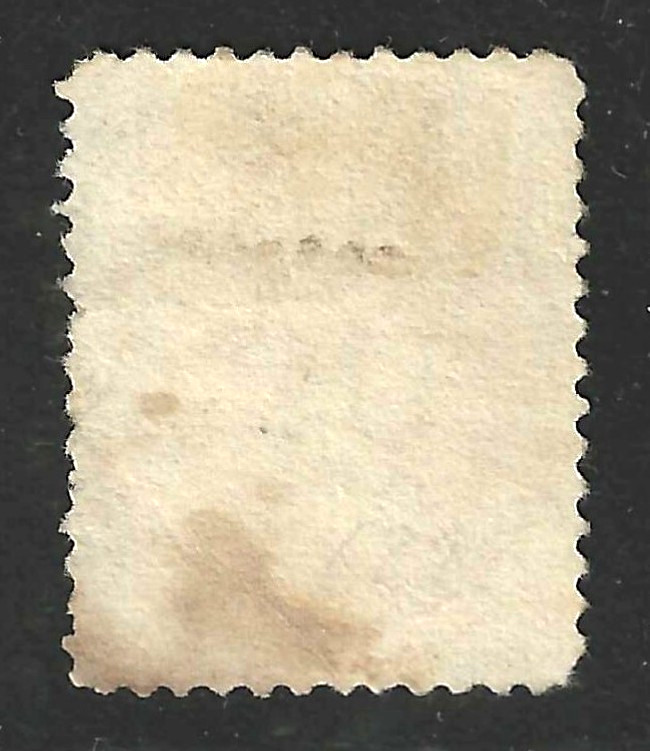 Sc #152 or 189 Lighter Cancel 15 Cent Hamilton Banknote US 87A42